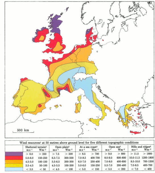 European wind atlas